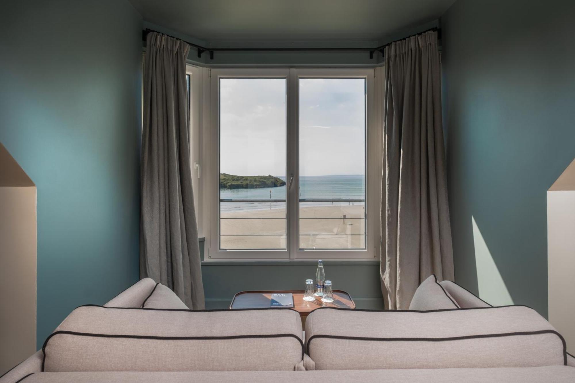 Hotel De La Plage Plonévez-Porzay Eksteriør bilde