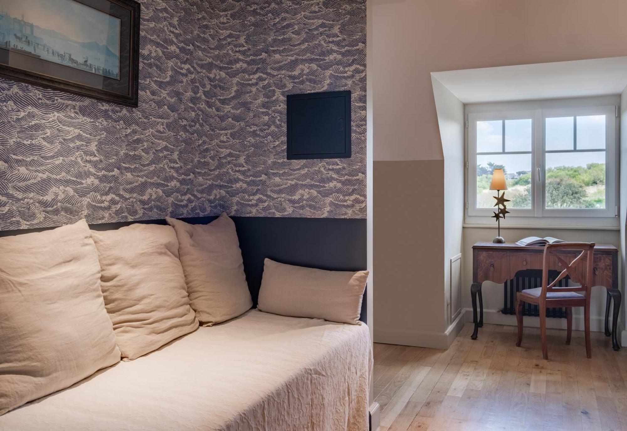 Hotel De La Plage Plonévez-Porzay Eksteriør bilde