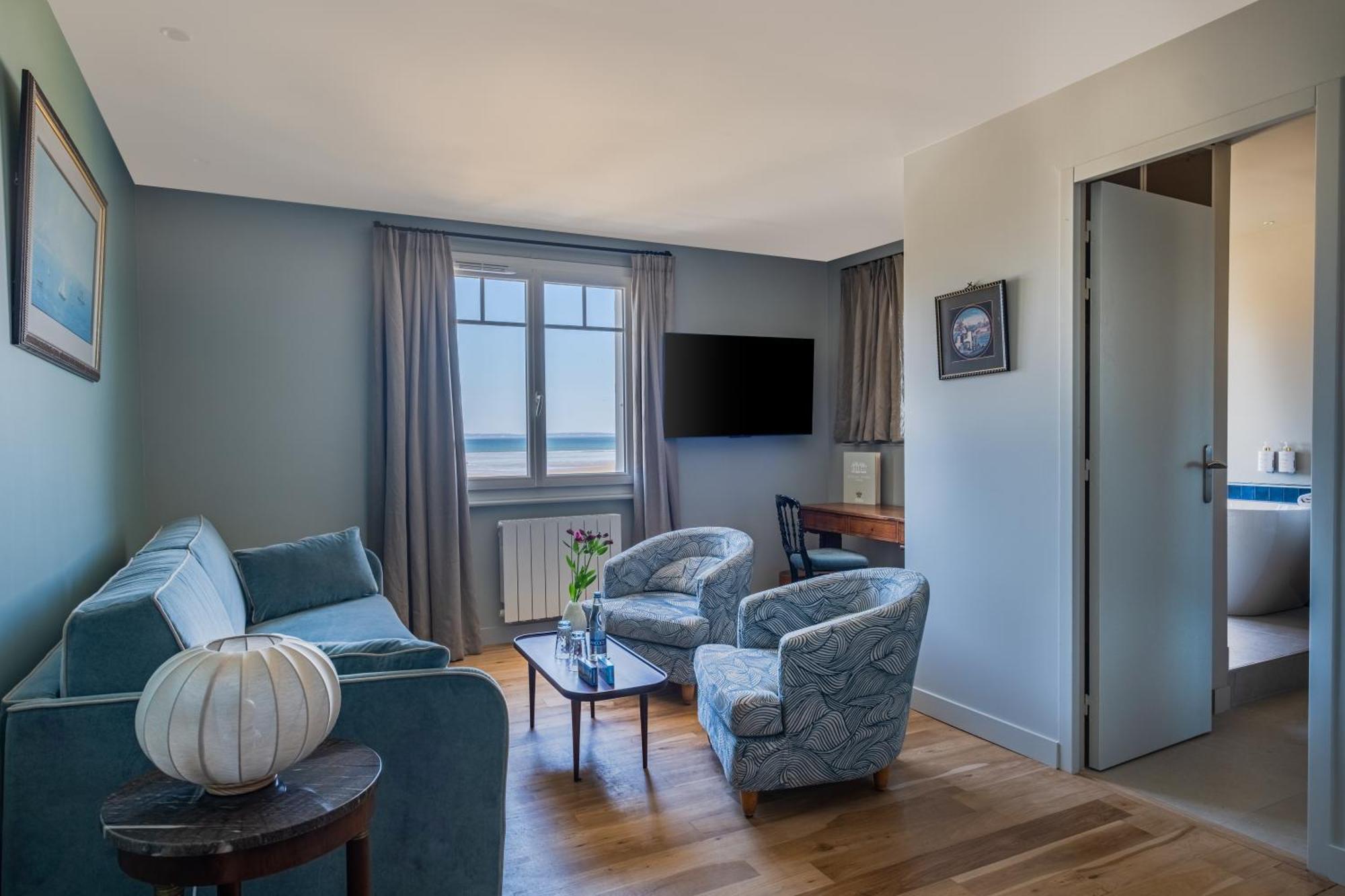 Hotel De La Plage Plonévez-Porzay Eksteriør bilde